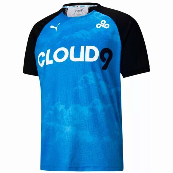 Cloud 9 x Puma Longsleeve Tshirt in Hawaiian Blue - Picture 1 of 6